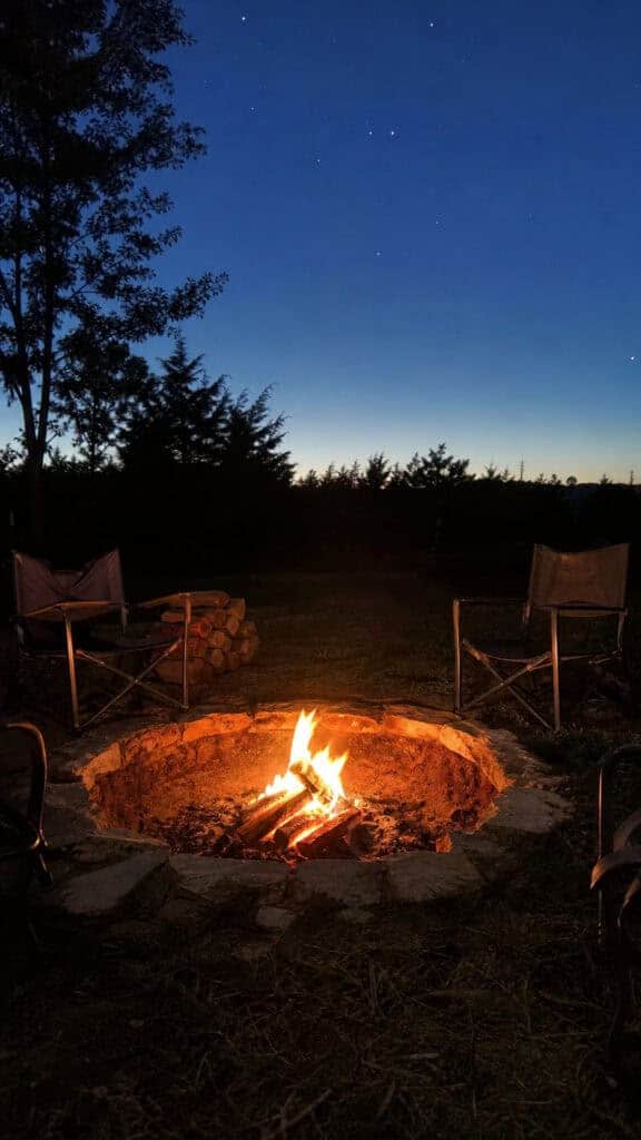 In-Ground Fire Pit on a Shoestring Budget