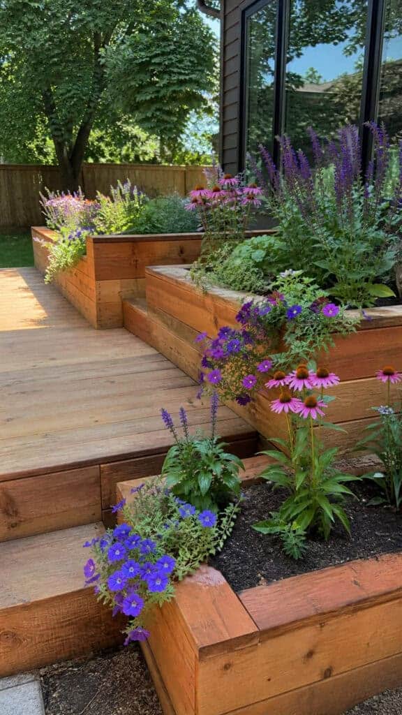 Raised Bed Borders for Elevated Drama