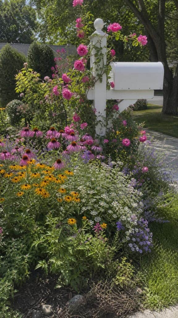 Classic Cottage Garden Mailbox Design