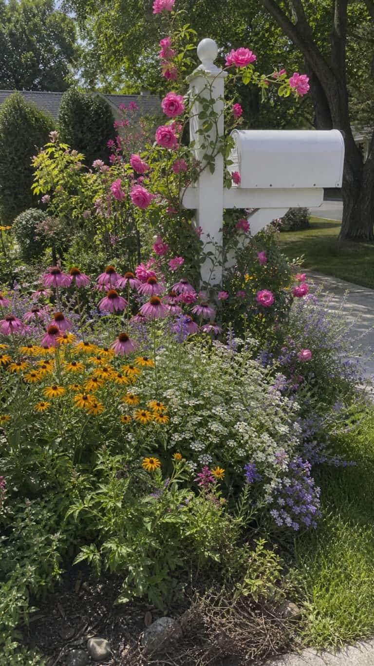 Classic Cottage Garden Mailbox Design