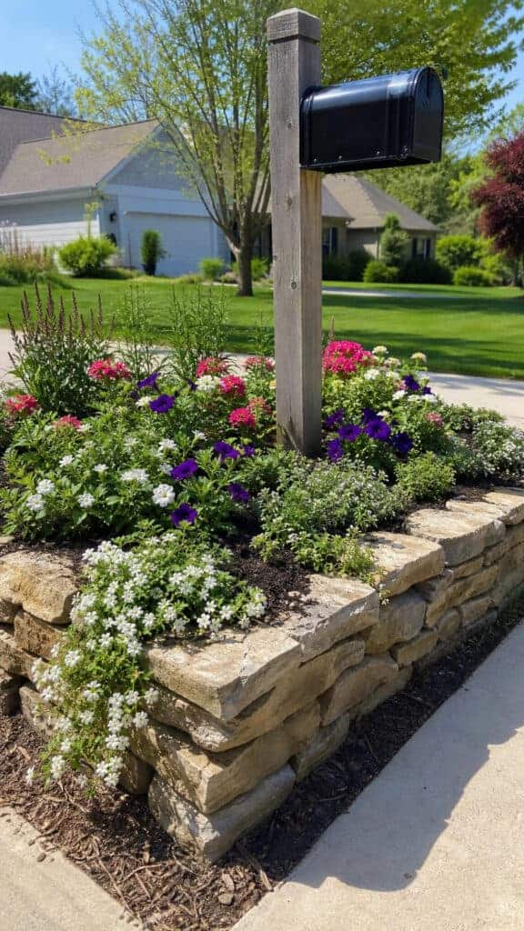 Raised Bed Mailbox Garden