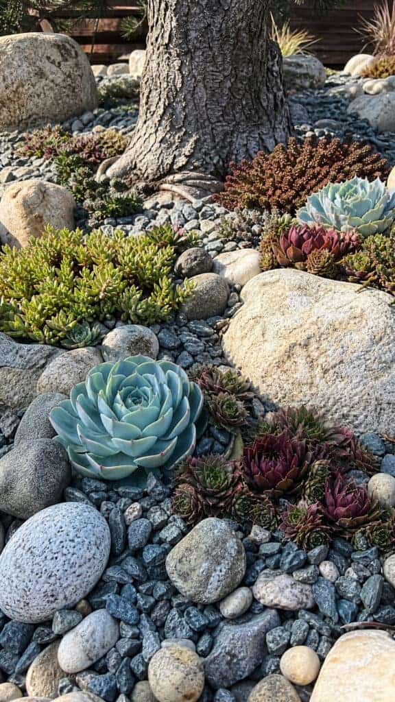 Succulent and Rock Garden
