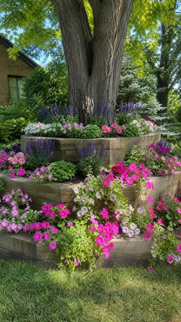 Tiered Raised Bed Design