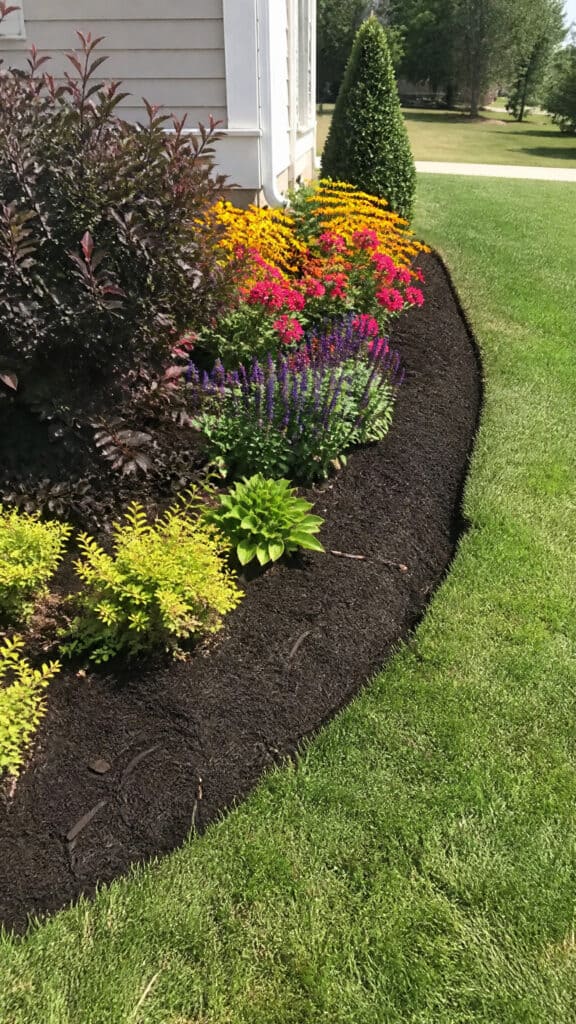 Add Finishing Touches with Edging and Mulch