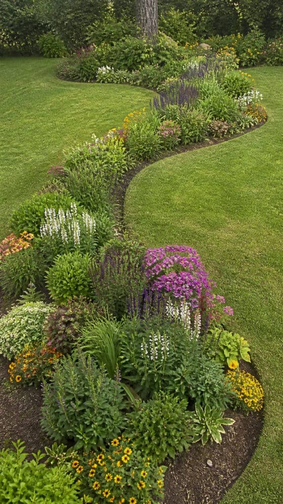 Circular and Curved Bed Patterns