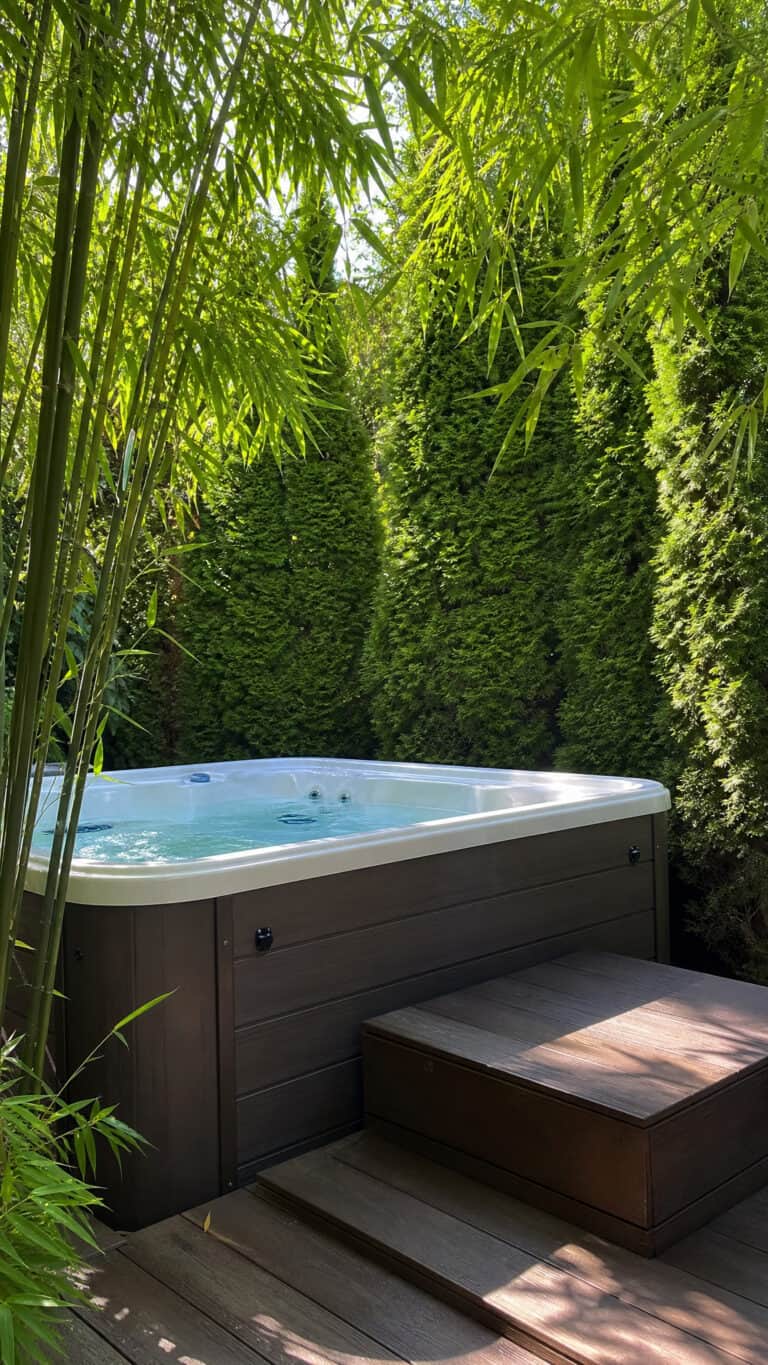 Living Privacy Walls with Fast-Growing Plants