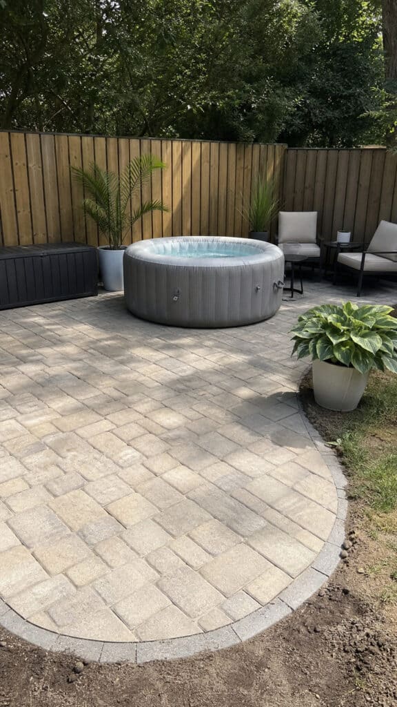 Patio Stone Foundation