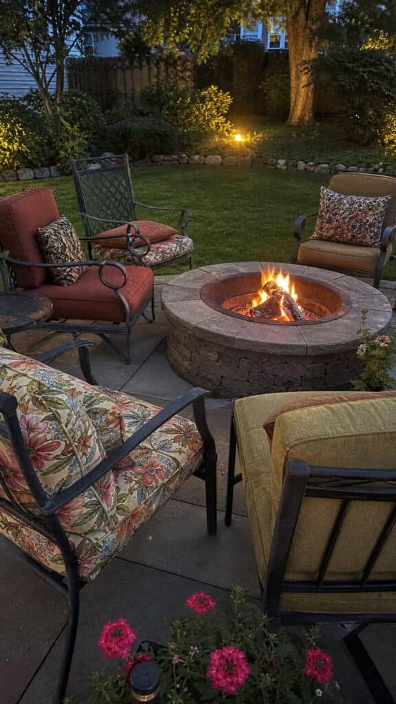 Classic Patio Chairs with Cushions