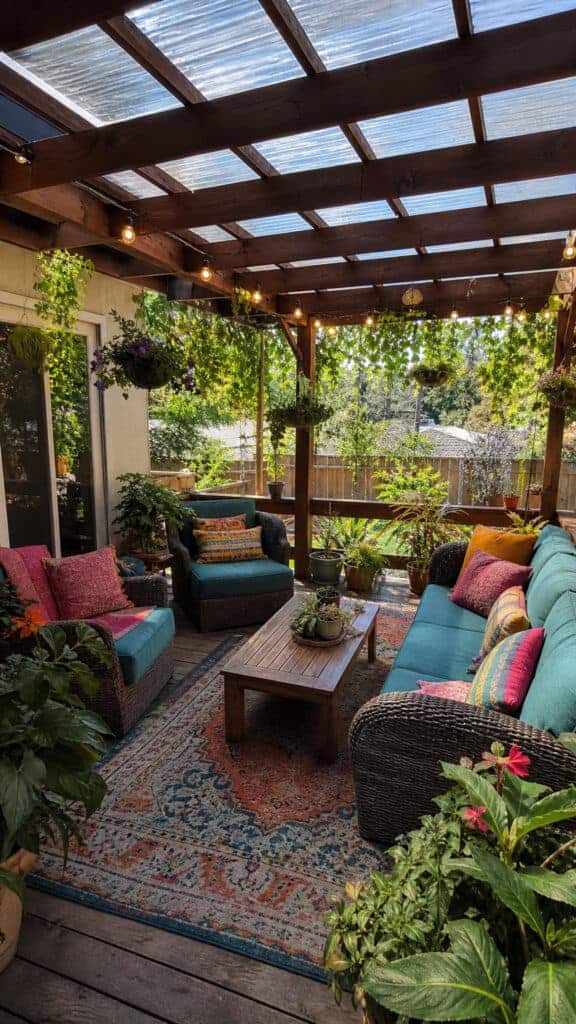 Design Ideas to Maximize Your Bright Covered Space