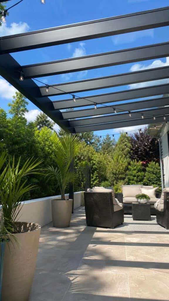 Glass Roof Pergolas for Ultimate Elegance