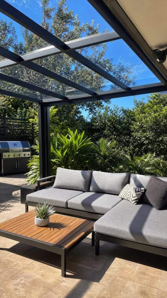 Why Choose a Pergola with Clear Roof Over Traditional Options
