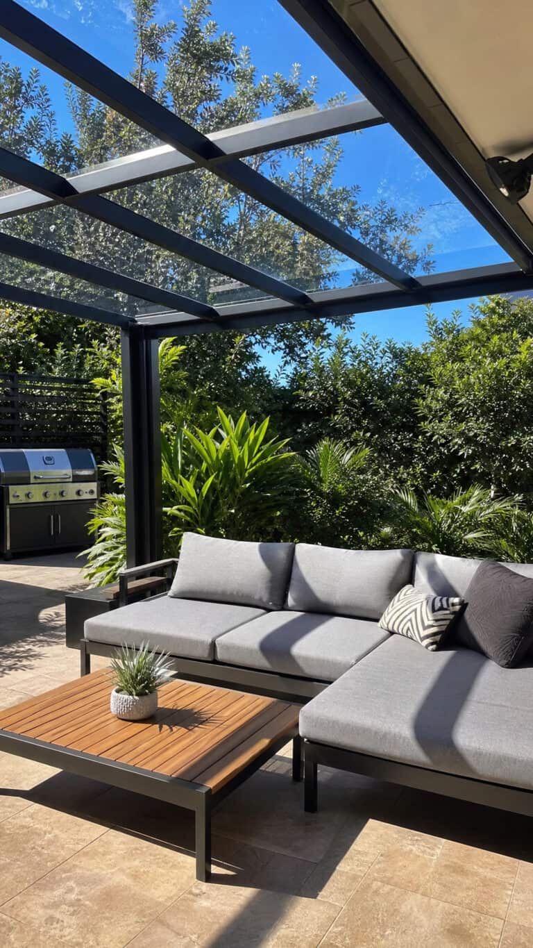 Why Choose a Pergola with Clear Roof Over Traditional Options