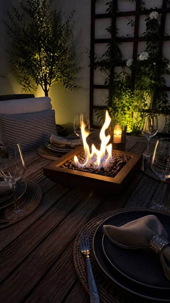 Tabletop and Elevated Fire Pit Options