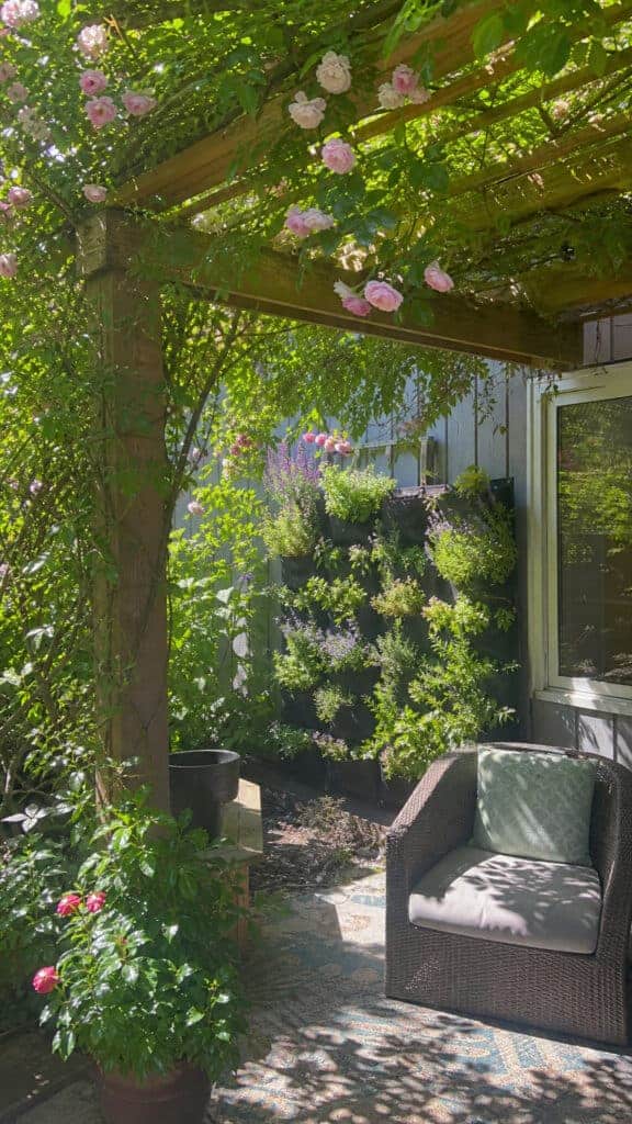 Vertical Garden Pergola