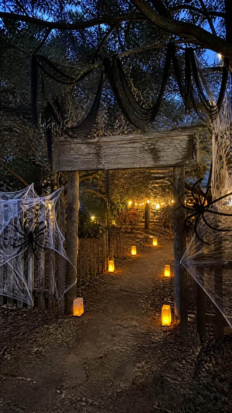 Create a Spooky Entrance That Sets the Mood