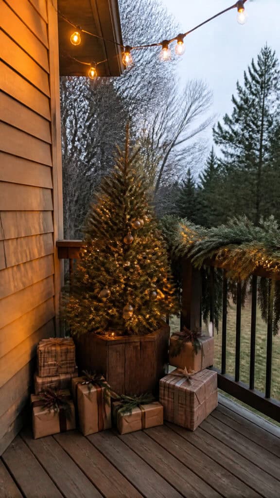 Corner Christmas Tree Displays