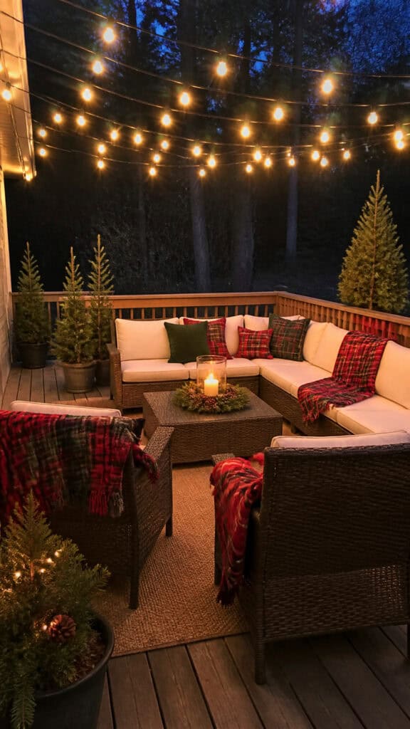 Festive Corner Seating Areas