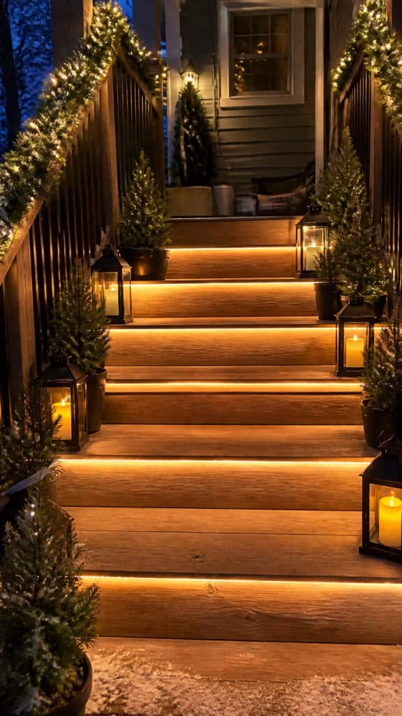 Illuminated Step Risers and Treads