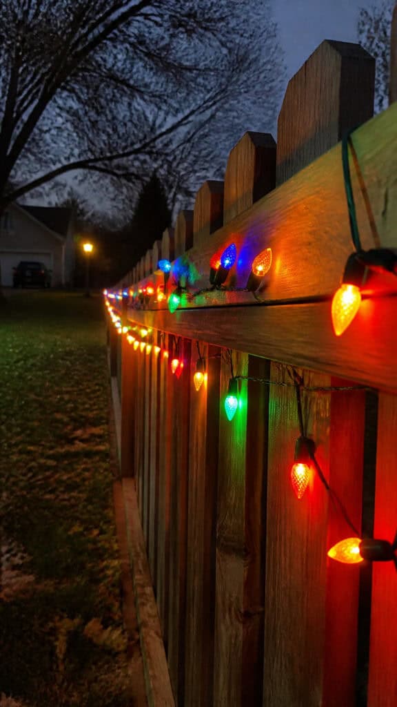 Colorful C9 Bulbs for Retro Charm