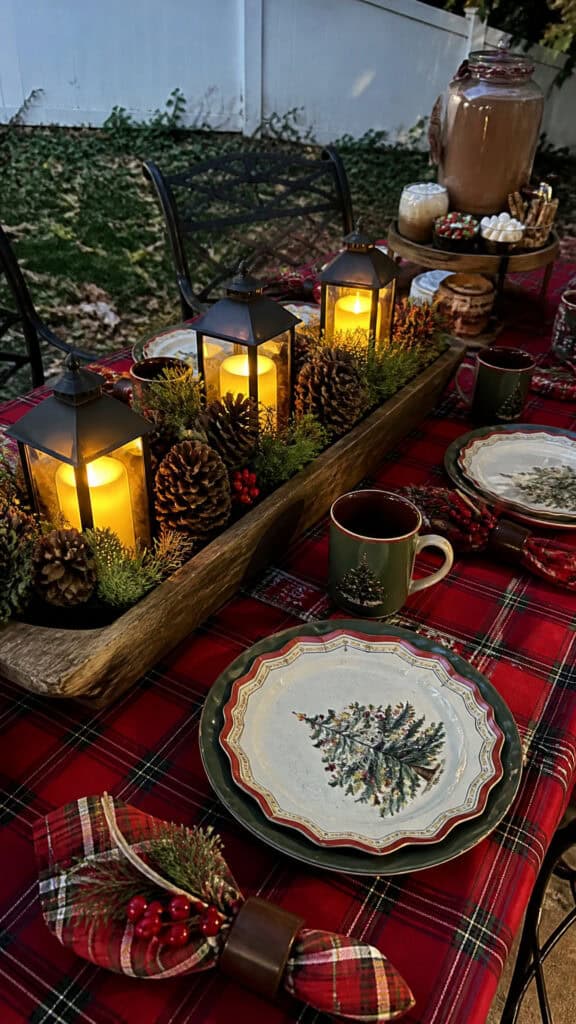 Festive Table Settings and Dining Spaces