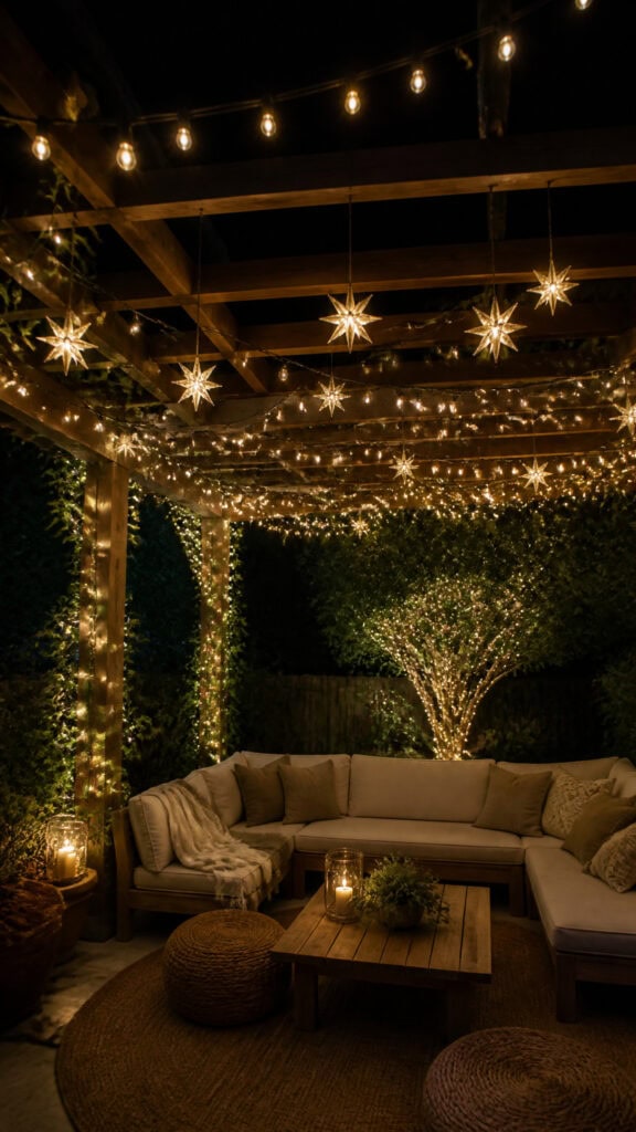 Layered Canopy for Cozy Ambiance