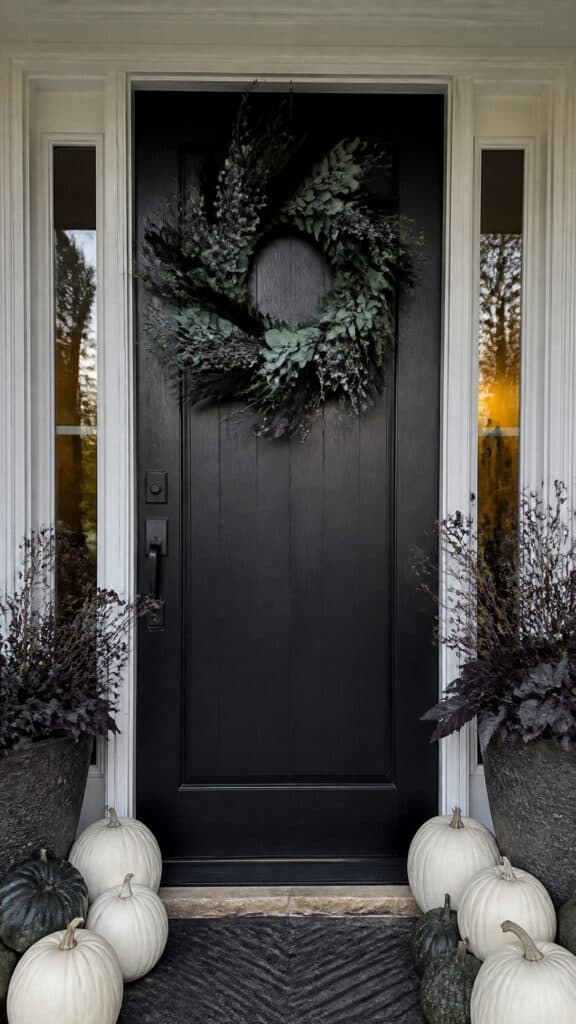 Sophisticated Wreath and Door Displays