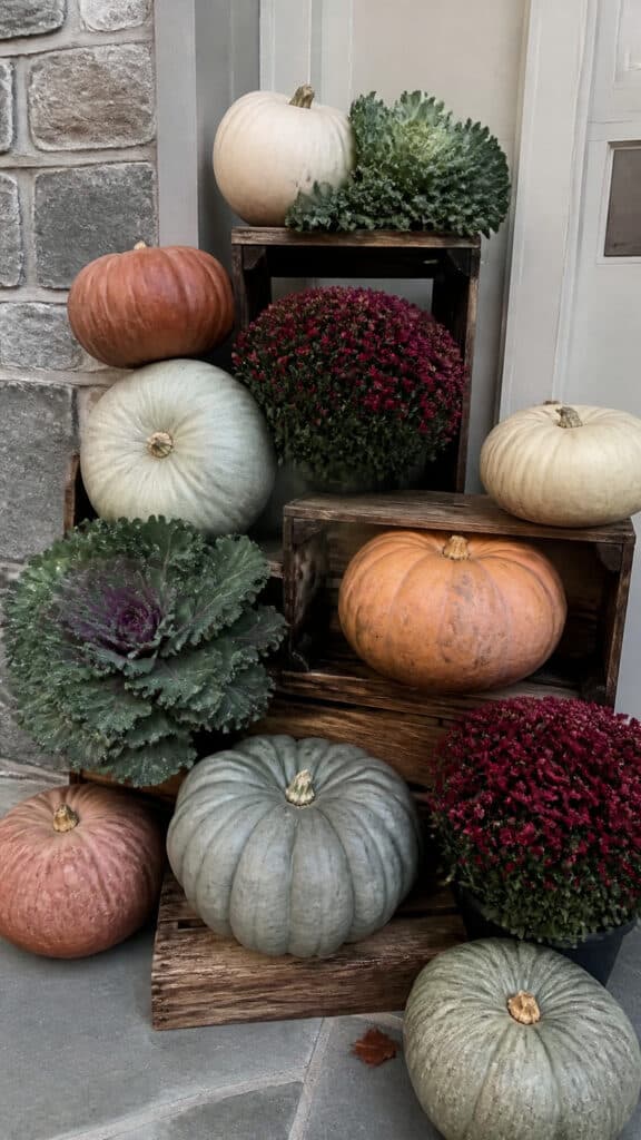 Upscale Pumpkin Displays and Arrangements