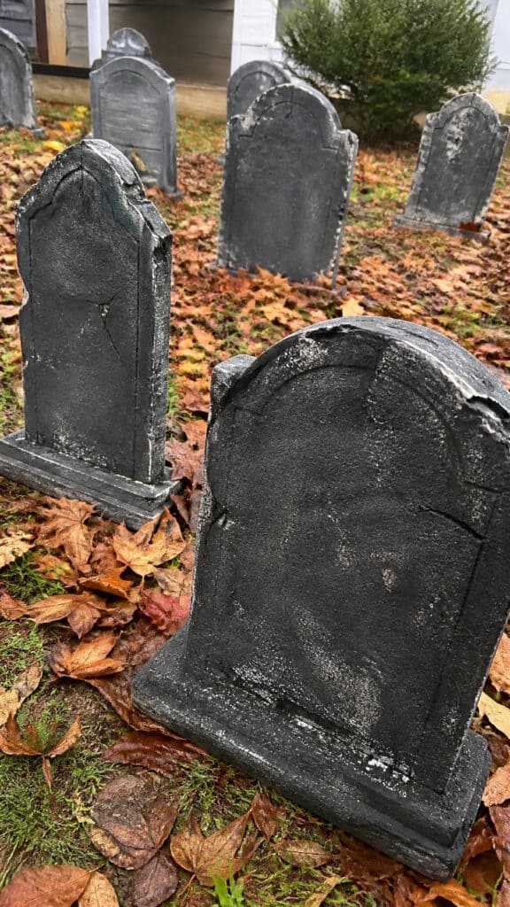 Creating Spooky Tombstone Displays