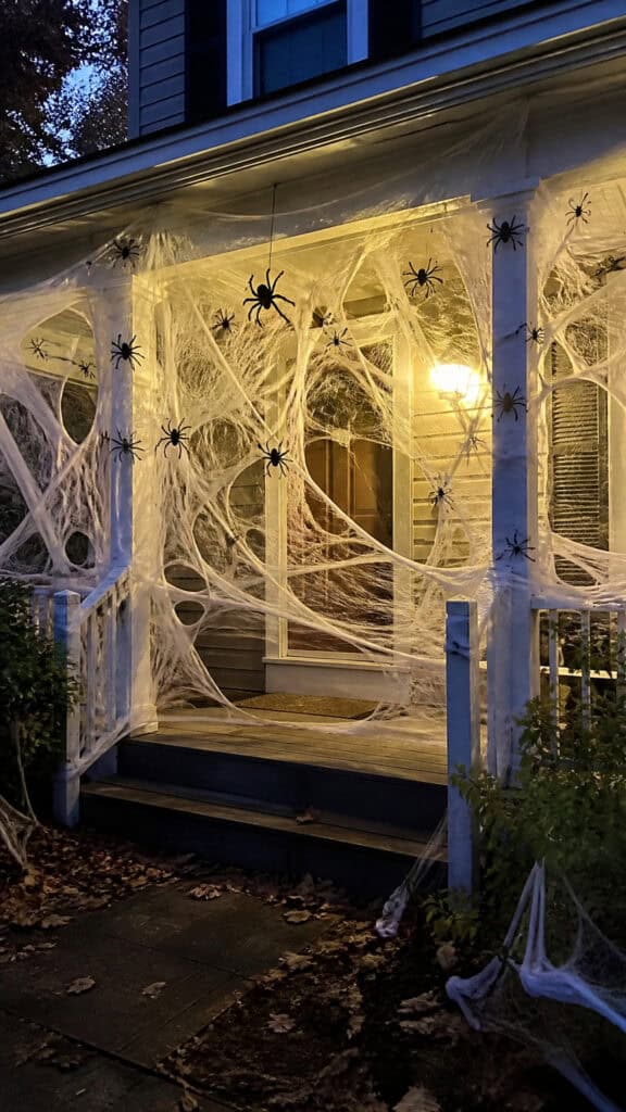 Giant Spider Web Installations