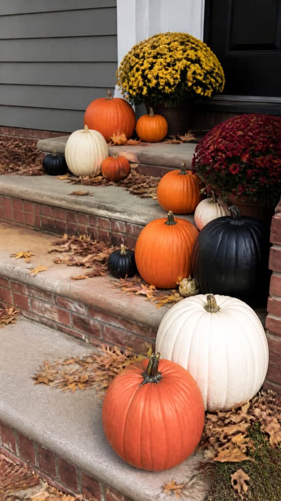 Pumpkin Displays Without Spending a Fortune