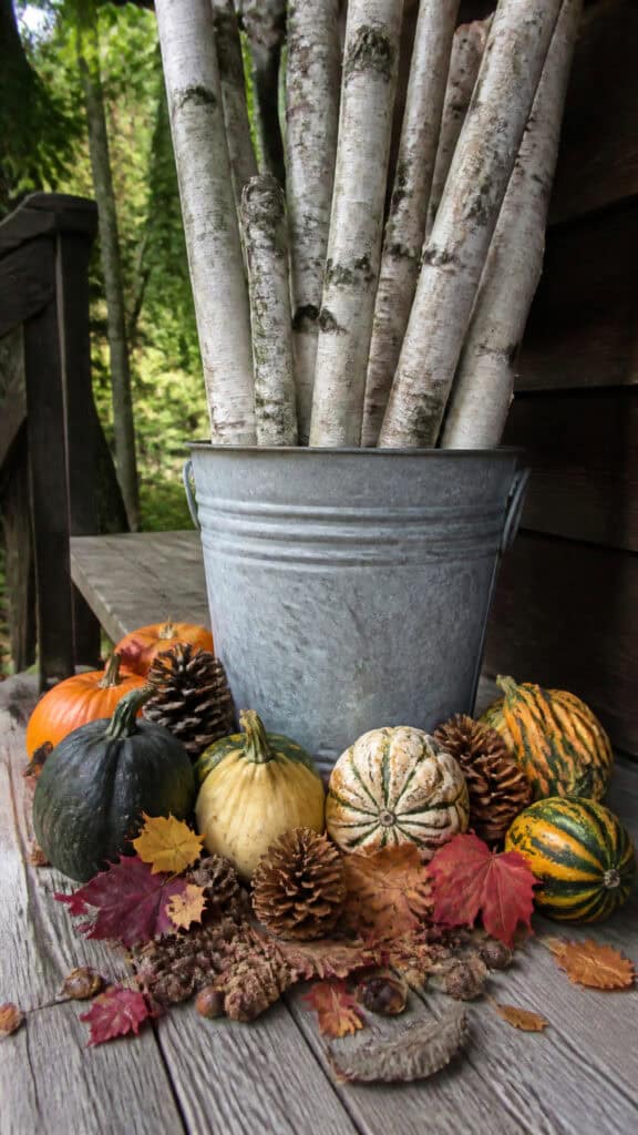 Natural Elements and Foraged Decor