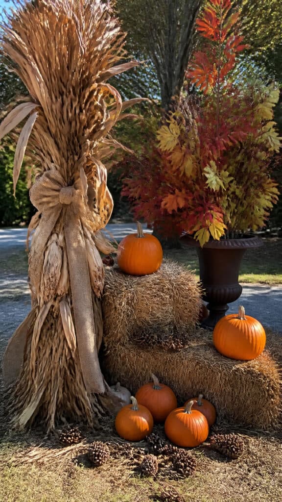 Incorporate Natural Elements and Harvest Touches