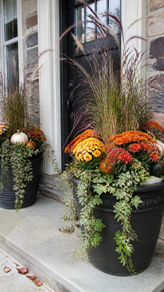 Make a Statement with Fall Planters
