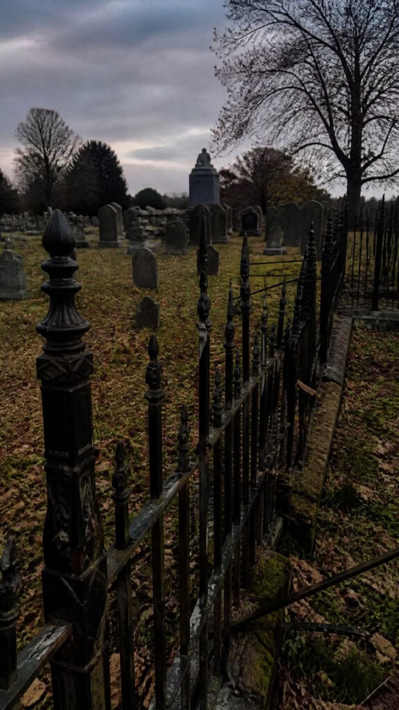 Cemetery Fence Border
