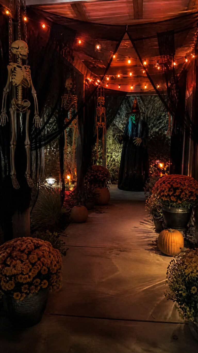 Create a Haunted Entrance with Spooky Doorway Decor