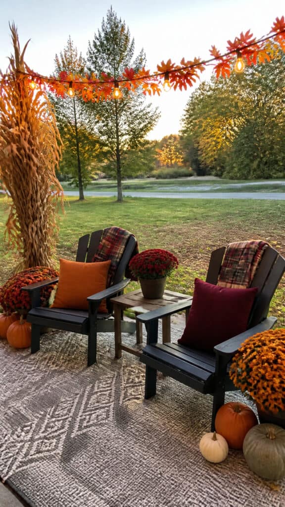 Design a Cozy Conversation Area with Fall Seating