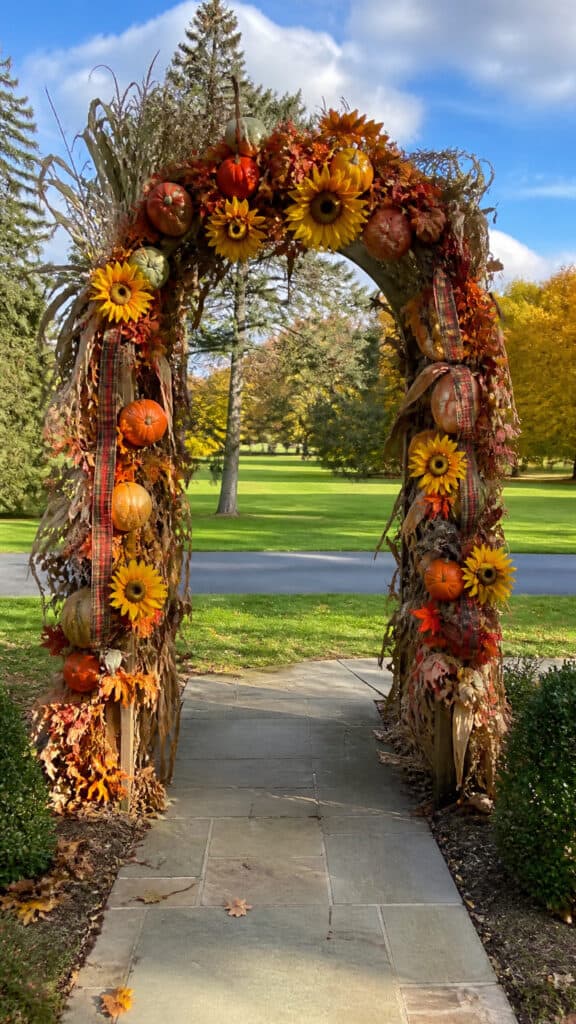 Install a Grand Harvest Arch at Your Entrance