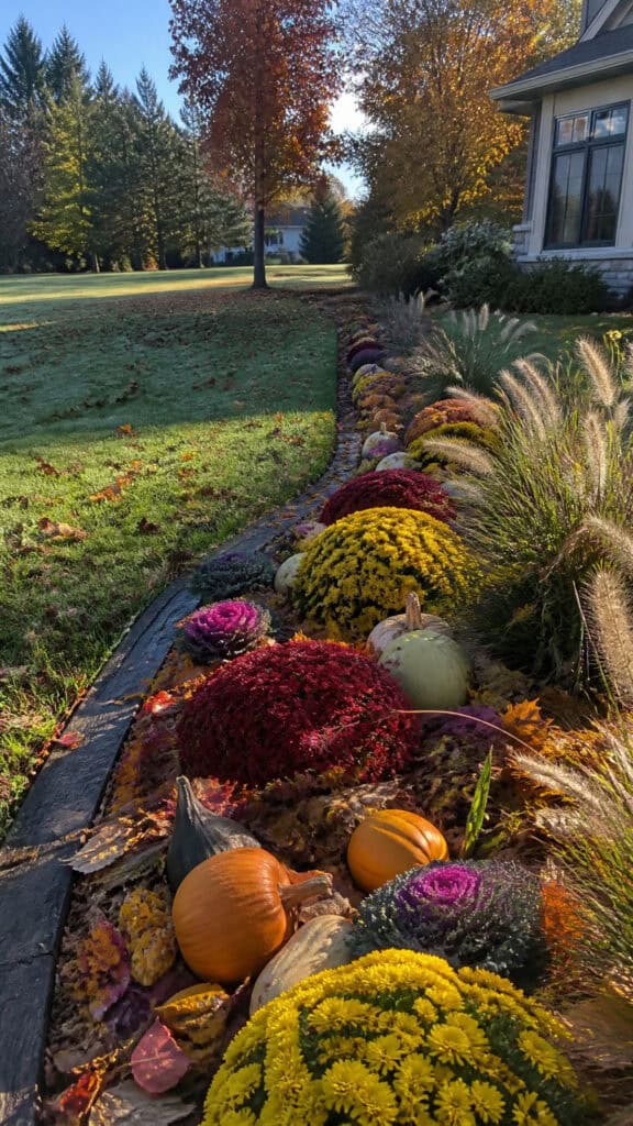 Plant a Temporary Fall Garden Border