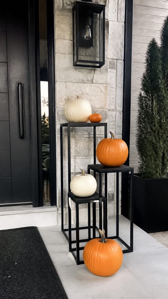 Black Metal Accents and Frames