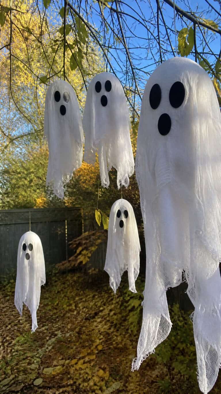 Ghostly Gathering in the Trees