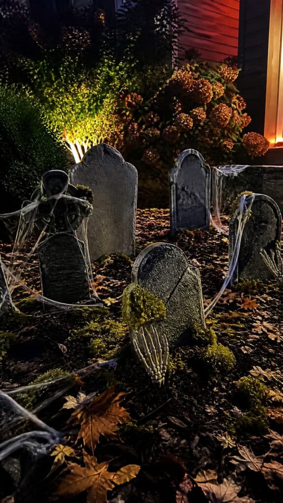 Graveyard Garden Display