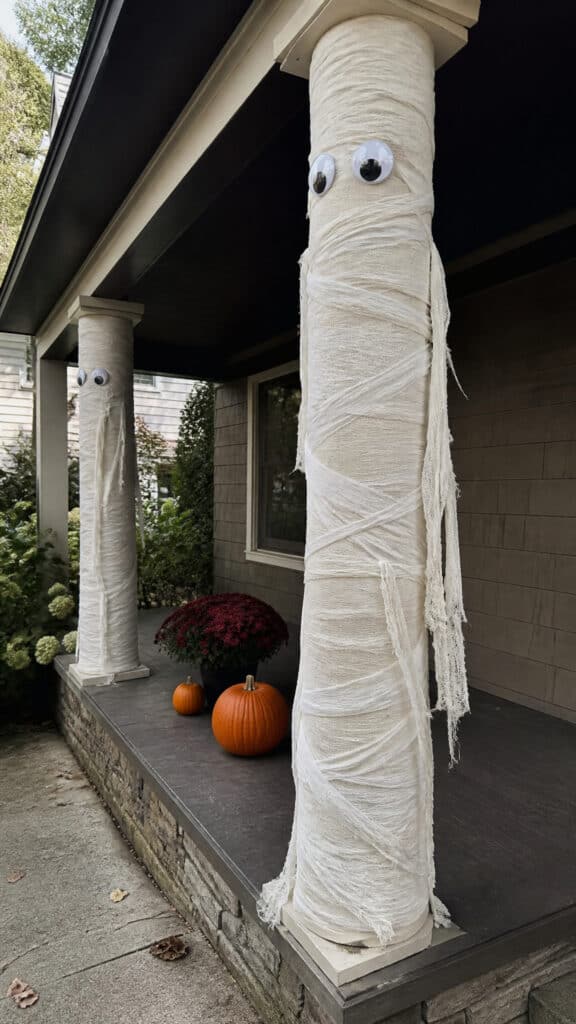 Mummy-Wrapped Trees and Columns