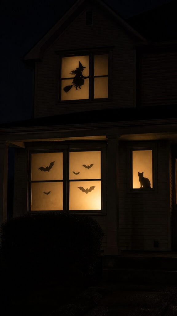 Spooky Silhouettes in the Windows