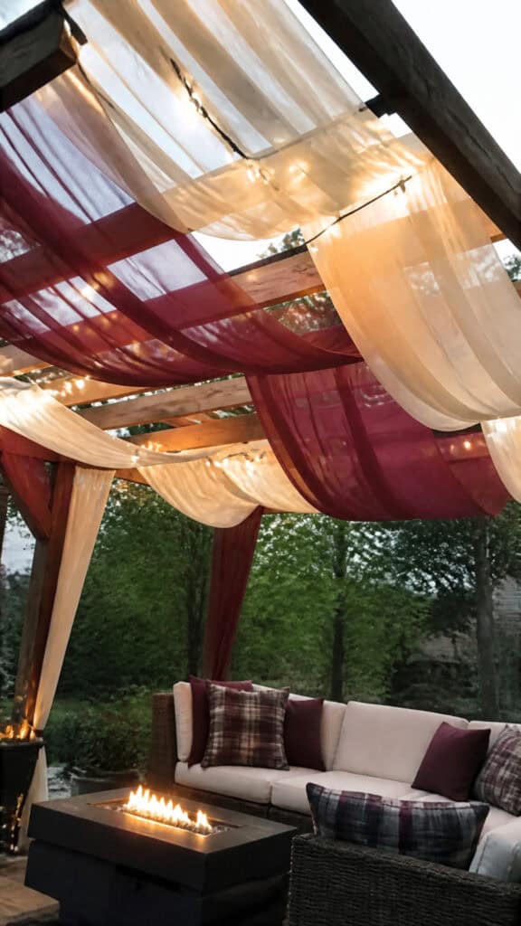 Cozy Fabric Draping