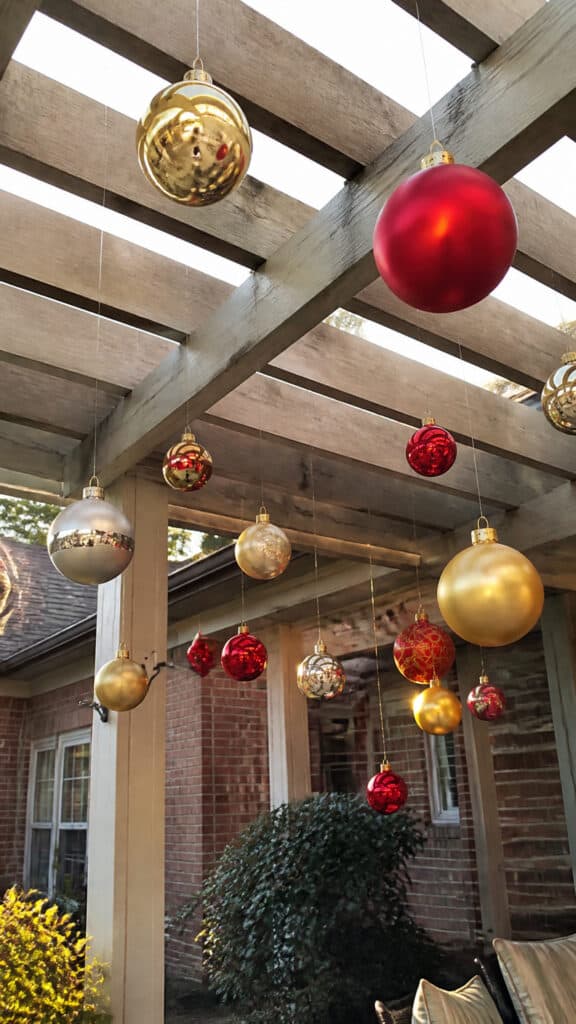 Oversized Ornament Display