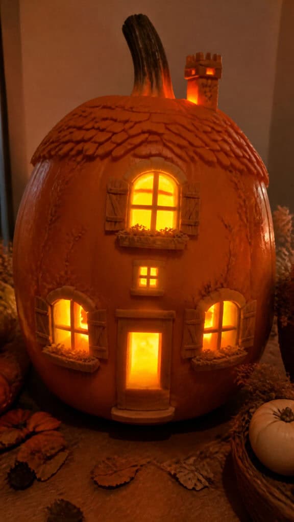 Cozy Cottage Pumpkin House Designs