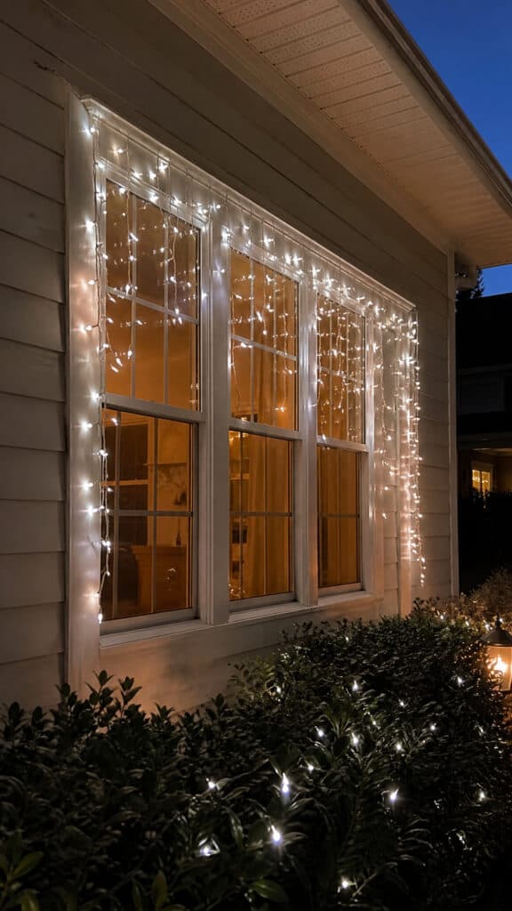 Window Frame Clips and Icicle Lights