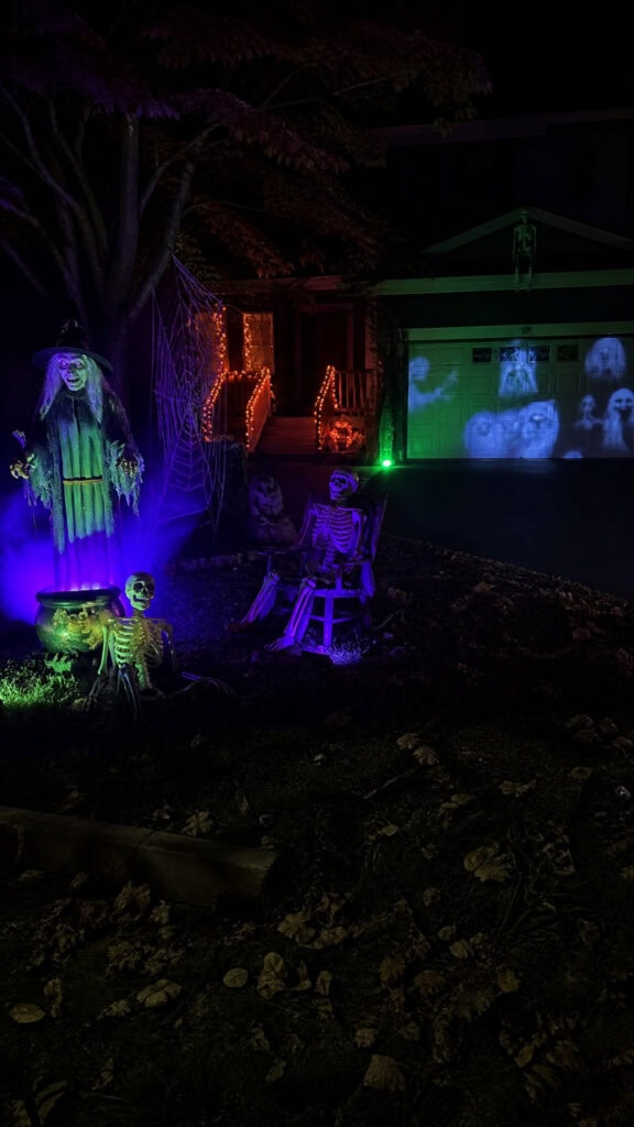 Lighting Tricks for Nighttime Spookiness
